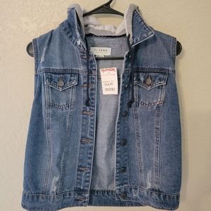 NWT Cisono Denim Vest